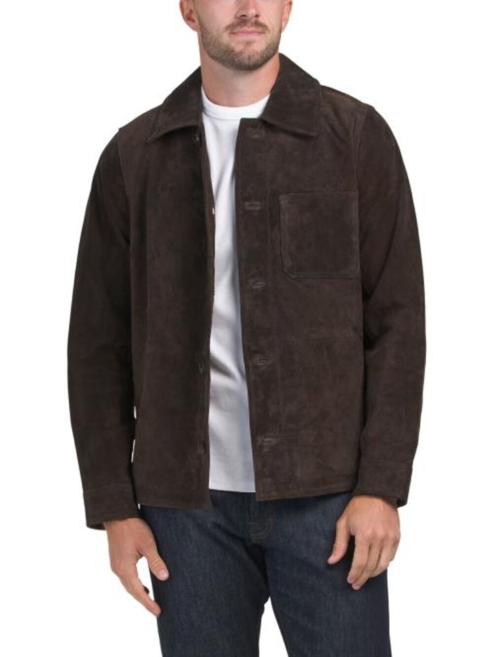 7 FOR ALL MANKIND Suede Barn Jacket